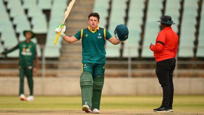 South Africa Under-19 ने ज़िम्बाब्वे को रौंदा, Jorich Van Schalkwyk ने ठोका ऐतिहासिक दोहरा शतक