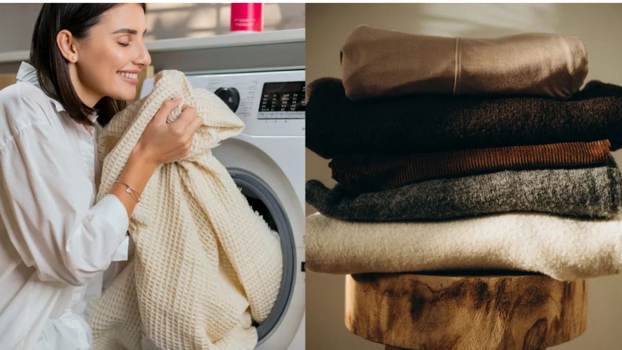 सर्दियों में ऊनी कपड़ों को धोने का सही समय जानिए ताकि कपड़े न बिगड़े और लंबा टिकें