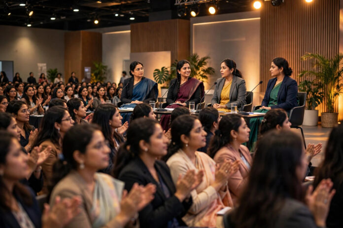 indore-women-leadership-conclave-2026 इंदौर में 400 महिला उद्यमियों का महासंगम, दिग्गजों ने दिए सफलता के मंत्र