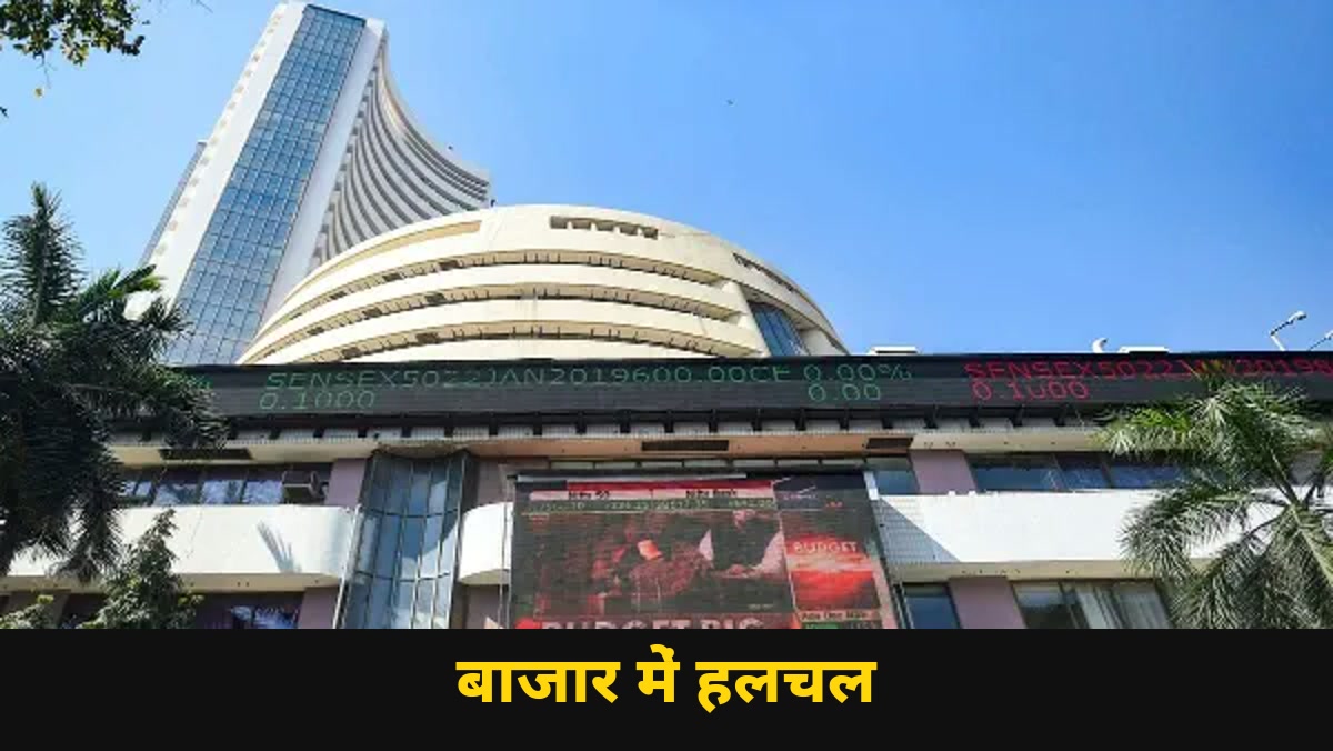 शेयर बाजार में जोरदार उतार-चढ़ाव: सेंसेक्स 350 अंक उछलकर खुला, फिर फिसला